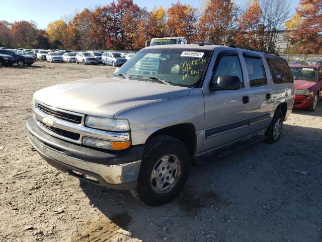 3GNFK16T54G149797 - 2004 CHEVROLET SUBURBAN K SILVER photo 2