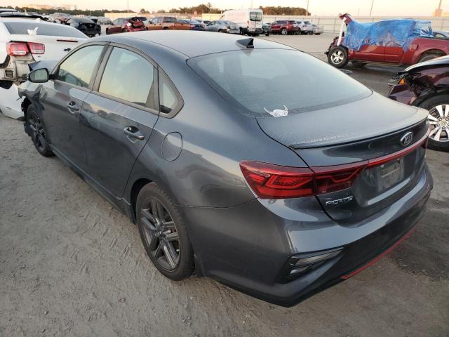 3KPF34AD1LE176643 - 2020 KIA FORTE GT L GRAY photo 3