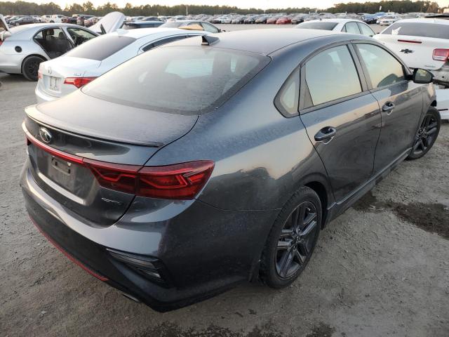 3KPF34AD1LE176643 - 2020 KIA FORTE GT L GRAY photo 4