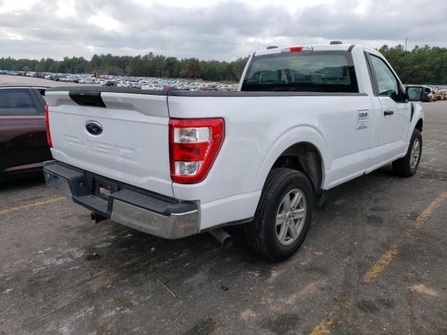 1FTMF1C57NKD74761 - 2022 FORD F150 WHITE photo 4