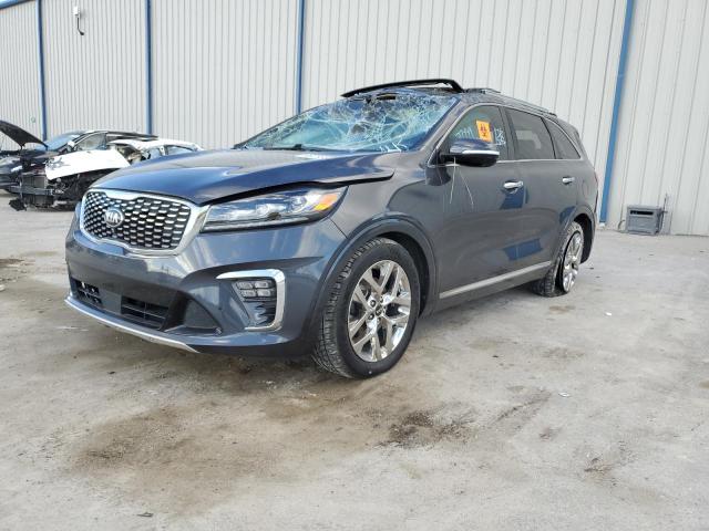 5XYPK4A51KG439859 - 2019 KIA SORENTO SX GRAY photo 2