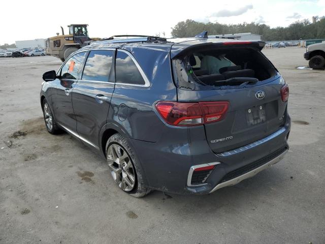 5XYPK4A51KG439859 - 2019 KIA SORENTO SX GRAY photo 3