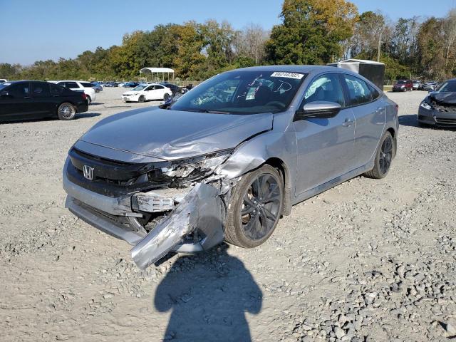 2HGFC2F87MH548333 - 2021 HONDA CIVIC SPOR 银色 照片 2