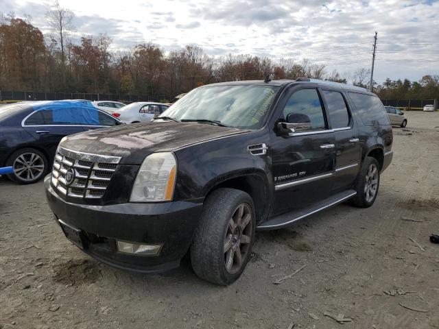 1GYFK66847R374096 - 2007 CADILLAC ESCALADE E BLACK photo 2