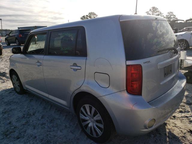 JTLZE4FE1A1104015 - 2010 TOYOTA SCION XB Gümüş fotoğraf 3