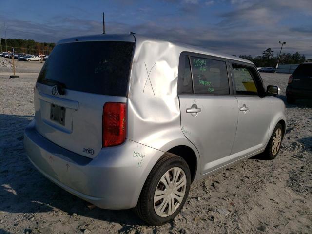 JTLZE4FE1A1104015 - 2010 TOYOTA SCION XB Gümüş fotoğraf 4