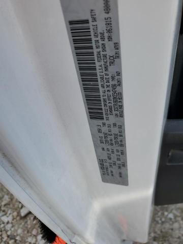 3C6TRVBG9KE547456 - 2019 RAM PROMASTER WHITE photo 10
