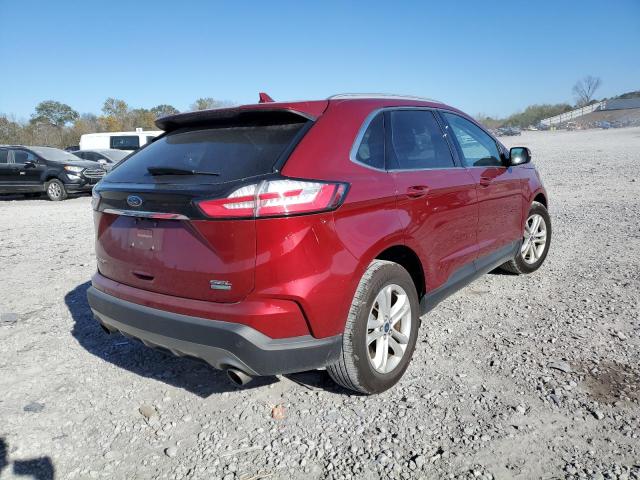 2FMPK3J92KBB77220 - 2019 FORD EDGE SEL RED photo 4