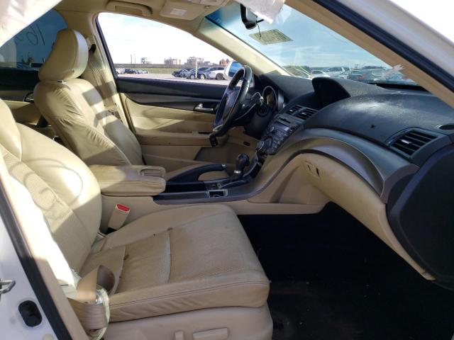 19UUA8F58DA008168 - 2013 ACURA TL TECH WHITE photo 5