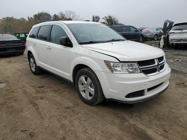 3C4PDCAB3GT104774 - 2016 DODGE JOURNEY WHITE photo 1