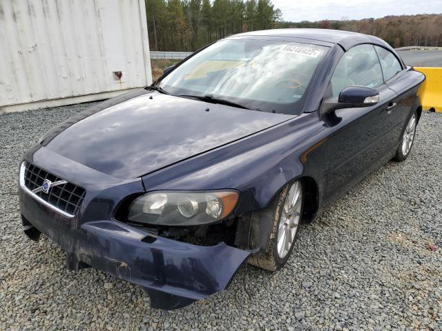 YV1MC67298J050334 - 2008 VOLVO C70 T5 BLUE photo 2