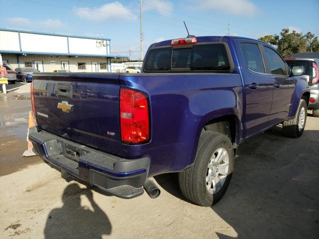1GCGSCENXH1302786 - 2017 CHEVROLET COLORADO L BLUE photo 4