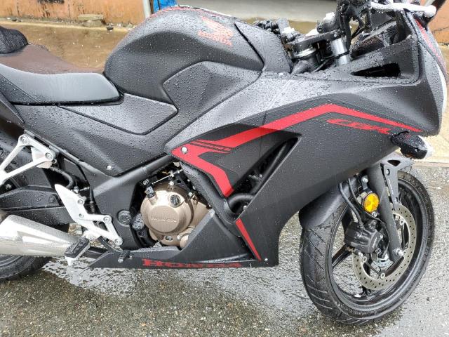 MLHNC5158M5700407 - 2021 HONDA CBR300 RA BLACK photo 7