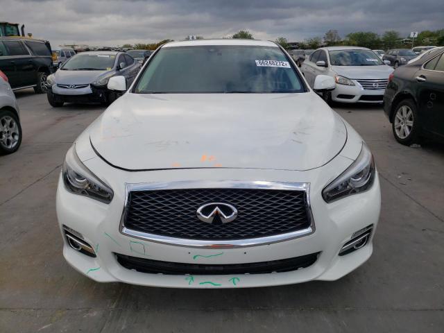 JN1EV7AP6HM733608 - 2017 INFINITI Q50 PREMIU WHITE photo 5