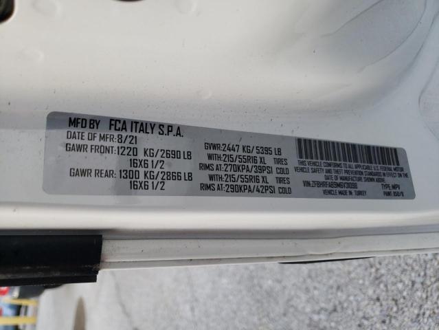 ZFBHRFAB9M6V31098 - 2021 RAM PROMASTER 白色 照片 10