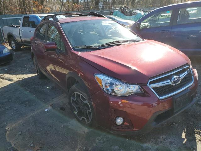 JF2GPABC7HH242872 - 2017 SUBARU CROSSTREK RED photo 1