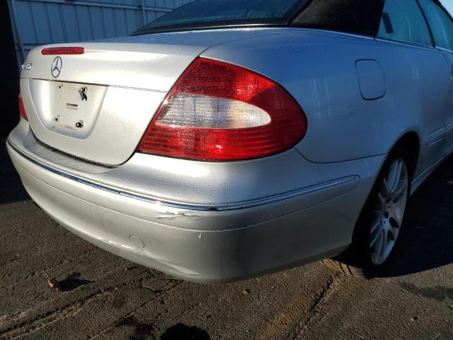 WDBTK56F49F266470 - 2009 MERCEDES-BENZ CLK 350 WHITE photo 9