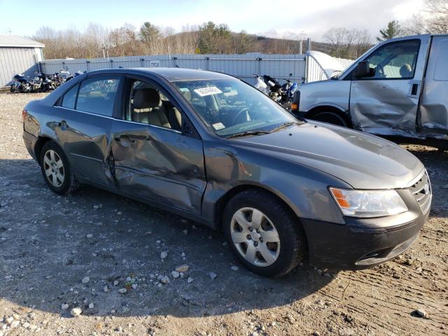 5NPET4AC8AH652768 - 2010 HYUNDAI SONATA GLS GRAY photo 4