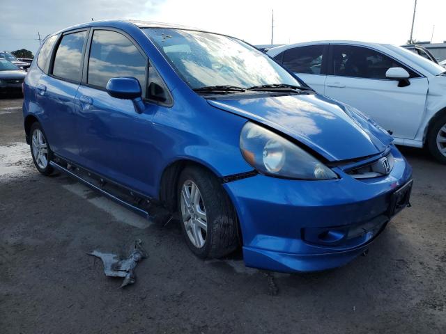 JHMGD38667S051786 - 2007 HONDA FIT S 蓝色 照片 1