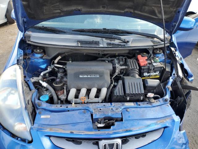 JHMGD38667S051786 - 2007 HONDA FIT S 蓝色 照片 7