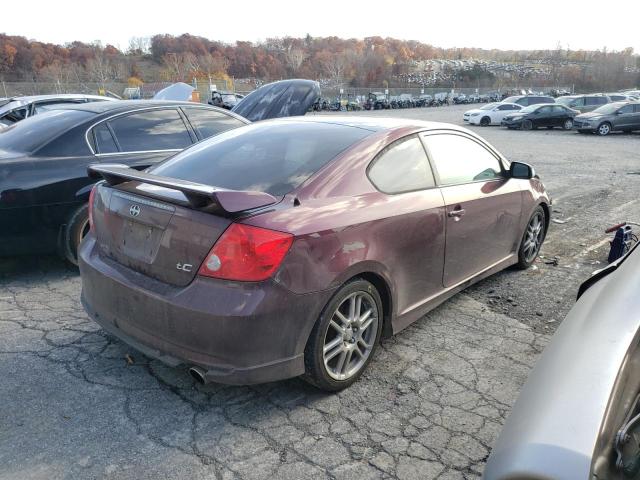 JTKDE177070206191 - 2007 TOYOTA SCION TC 栗色 照片 4