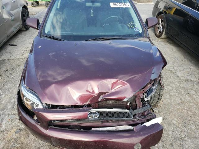 JTKDE177070206191 - 2007 TOYOTA SCION TC 栗色 照片 7