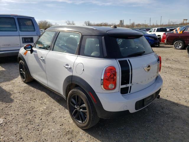 WMWZB3C58EWM32198 - 2014 MINI COOPER COU WHITE photo 3