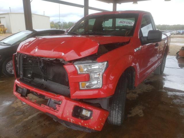 1FTMF1C83GFA35338 - 2016 FORD F150 RED photo 2