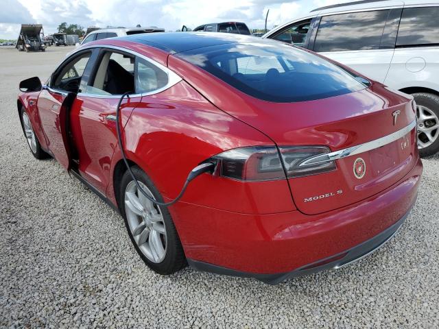 5YJSA1CN7DFP21961 - 2013 TESLA MODEL S Qırmızı foto 3