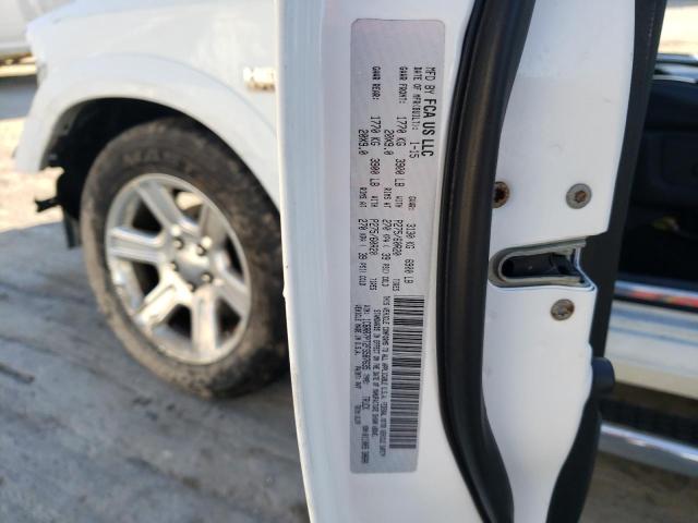 1C6RR7PT2FS587635 - 2015 RAM 1500 LONGH WHITE photo 10