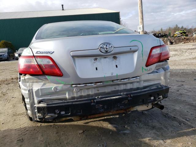 4T1BE46KX7U175509 - 2007 TOYOTA CAMRY CE SILVER photo 9