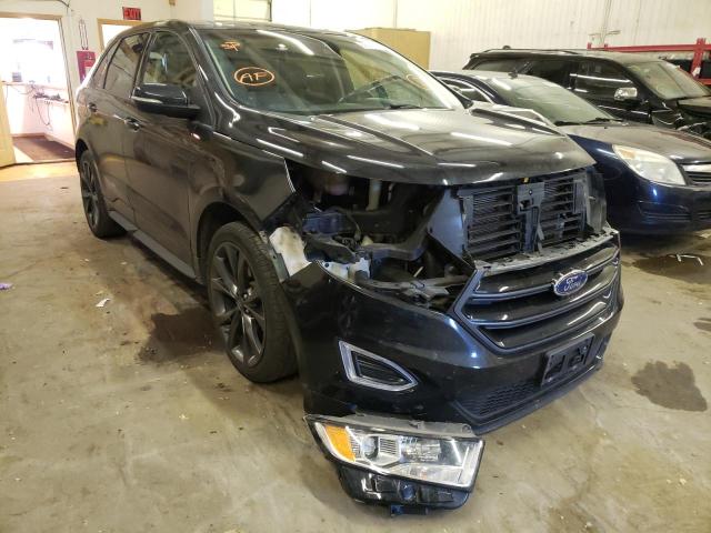 2FMPK3AP2FBB27115 - 2015 FORD EDGE SPORT BLACK photo 1