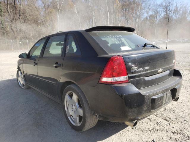 1G1ZW63126F217206 - 2006 CHEVROLET MALIBU MAX 黑色 照片 3