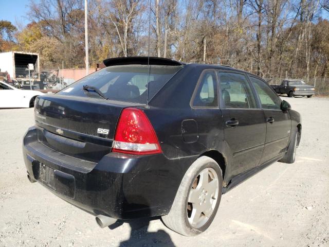 1G1ZW63126F217206 - 2006 CHEVROLET MALIBU MAX 黑色 照片 4