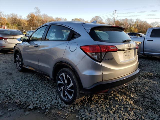 3CZRU6H12LM706300 - 2020 HONDA HR-V SPORT SILVER photo 3