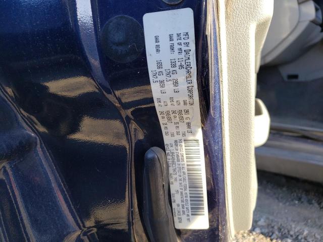 1J8HG48N66C170479 - 2006 JEEP COMMANDER 蓝色 照片 10