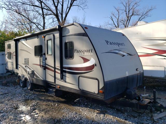 4YDT29229GT413096 - 2016 KEYSTONE PASSPORT TAN photo 1