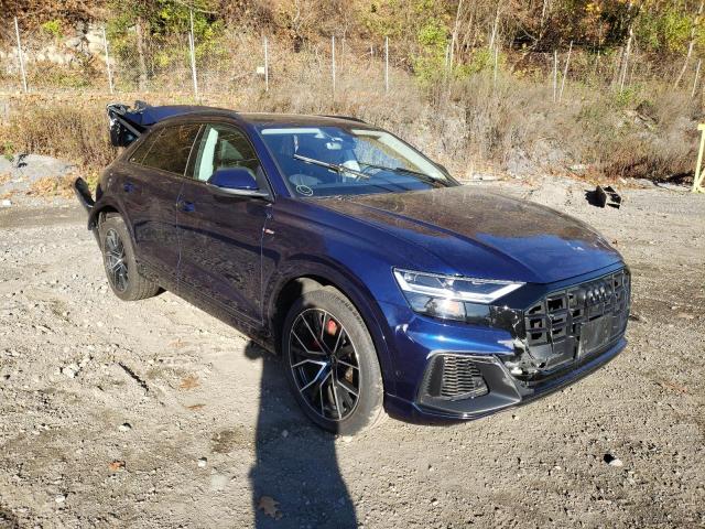 WA1EVAF10MD015491 - 2021 AUDI Q8 PREMIUM BLUE photo 1