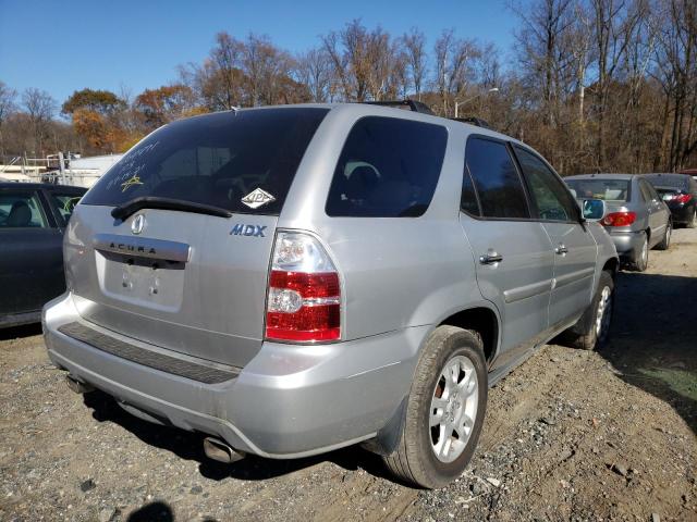 2HNYD18926H534776 - 2006 ACURA MDX TOURIN SILVER photo 4