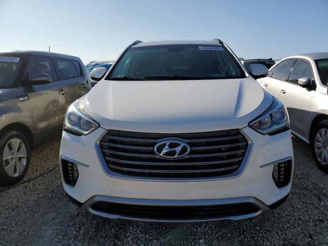 KM8SN4HF2KU307090 - 2019 HYUNDAI SANTA FE X WHITE photo 5