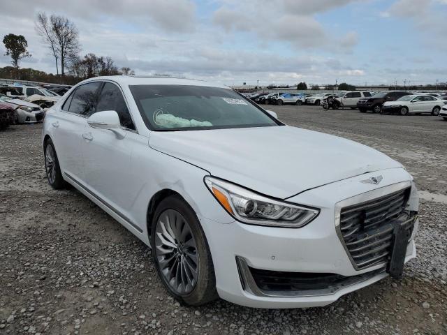 KMHG54JHXHU033924 - 2017 GENESIS G90 ULTIMA WHITE photo 1