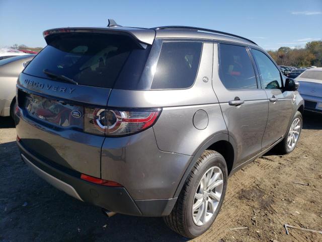 SALCR2BG7GH626934 - 2016 LAND ROVER DISCOVERY GRAY photo 4