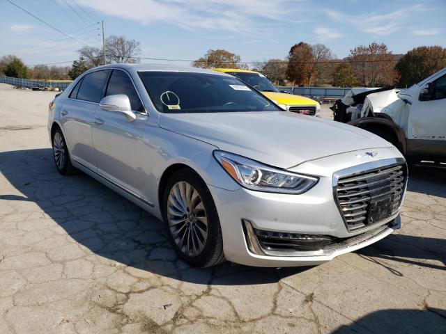 KMHG54JH3HU033604 - 2017 GENESIS G90 ULTIMA SILVER photo 1