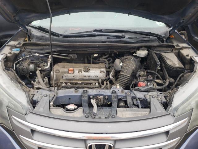 2HKRM4H73DH653239 - 2013 HONDA CR-V EXL BLUE photo 7