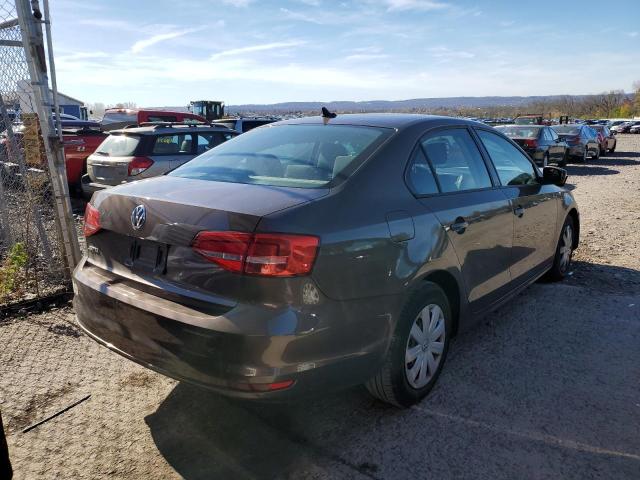 3VW2K7AJ8FM287643 - 2015 VOLKSWAGEN JETTA BASE 棕色 照片 4