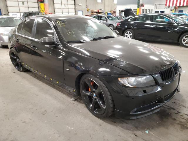 WBAVD53577A006295 - 2007 BMW 335XI BLACK photo 1