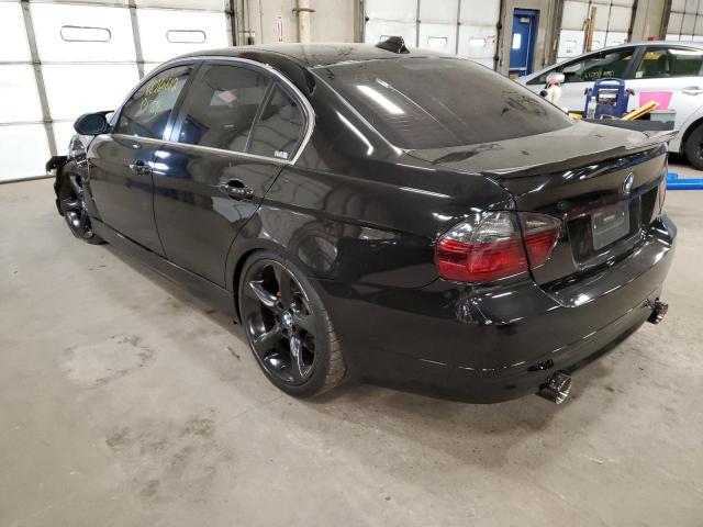 WBAVD53577A006295 - 2007 BMW 335XI BLACK photo 3