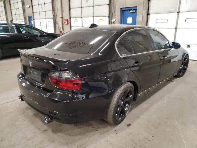 WBAVD53577A006295 - 2007 BMW 335XI BLACK photo 4