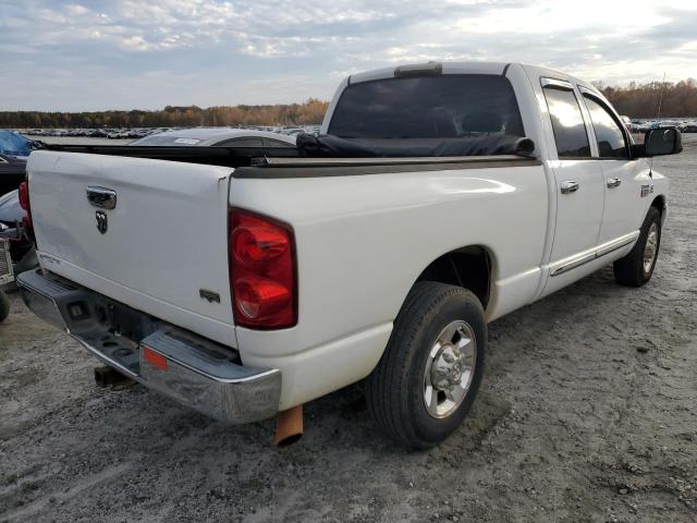3D7KR28A57G800635 - 2007 DODGE RAM 2500 S WHITE photo 4