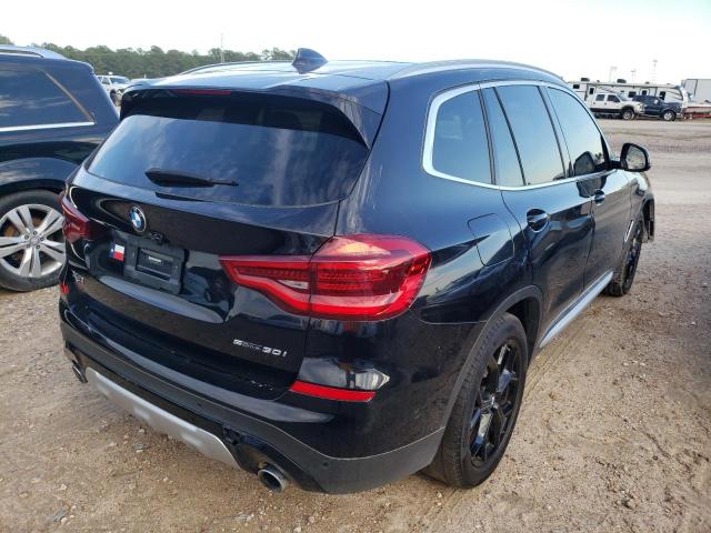 5UXTY3C03M9H33830 - 2021 BMW X3 SDRIVE3 BLACK photo 3